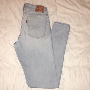 710 Levi super skinny jeans low rise